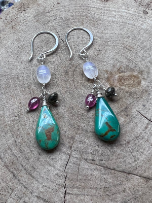 TIbetan Turquoise earrings